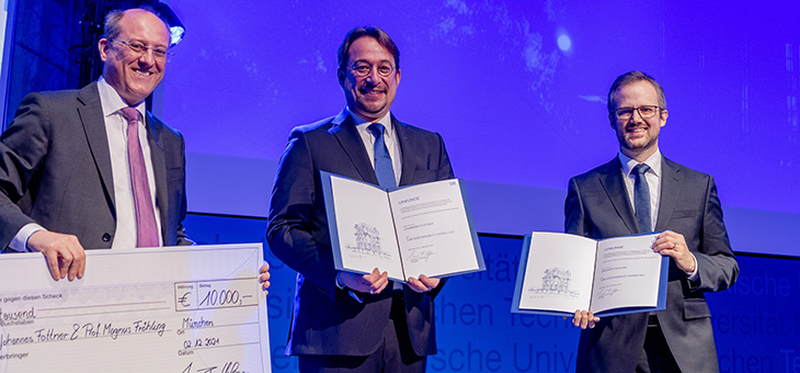 TUM Sustainability Award for Prof. Fröhling