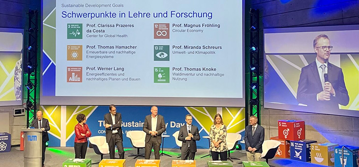 Starke Beteiligung des TUMCS am ersten TUM Sustainability Day