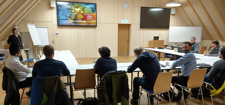 Erster Interdisciplinary Postdoc Day am TUMCS voller Erfolg