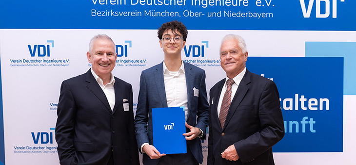 VDI-Preis für Tim-Wei Schüler